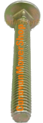 AL-KO 693297 M12x85 barra intermedia  final (0,06 kg)<BR>Para Mammut AMS1, Mammut M20 