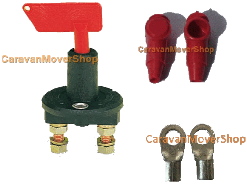 CaravanMoverShop  interruptor principal completar con llave tapas y terminales de cable. 0 12 kg