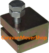 PowrMover P0004302021  placa de sujeción  bloque de tope (0,35 kg)<BR>Para 1XL, Kompact, 1XL automaat, Evo, Evo+, Q-mover Man, Q-mover Auto 