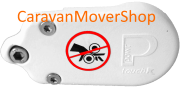PowrMover PEAM7160000  rodillo de accionamiento  Tapa final Izquierda<BR>Para Evo, Evo+, Q-mover Man, Q-mover Auto 