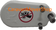 PowrMover PEAM7260000  rodillo de accionamiento  Tapa final Derecha<BR>Para Evo, Evo+, Q-mover Man, Q-mover Auto 